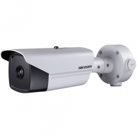 Hikvision DS-2TD2166T 25MM Thermal Network Bullet Camera, Outdoor, PoE, 640x512 Thermal Resolution, Audio, Smart Function (Thermal Imaging), Temperature Accuracy, Fire Detection