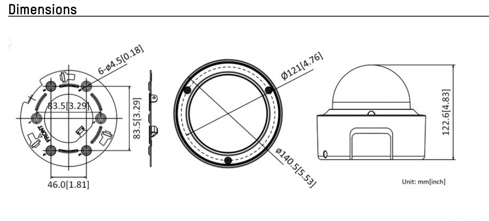 Hikvision DS-2CD7126G0-IZS 2.8-12MM 2MP DeepinView Indoor